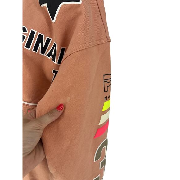 PE Nation Eastbrook Sweater in Coral Mid - Picture 8 of 15